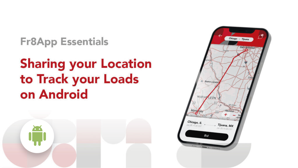 How to turn on location on your Android Smartphone to enable tracking in Fr8App
