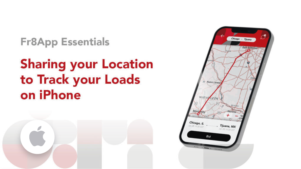 How to turn on location on your iPhone to enable tracking in Fr8App